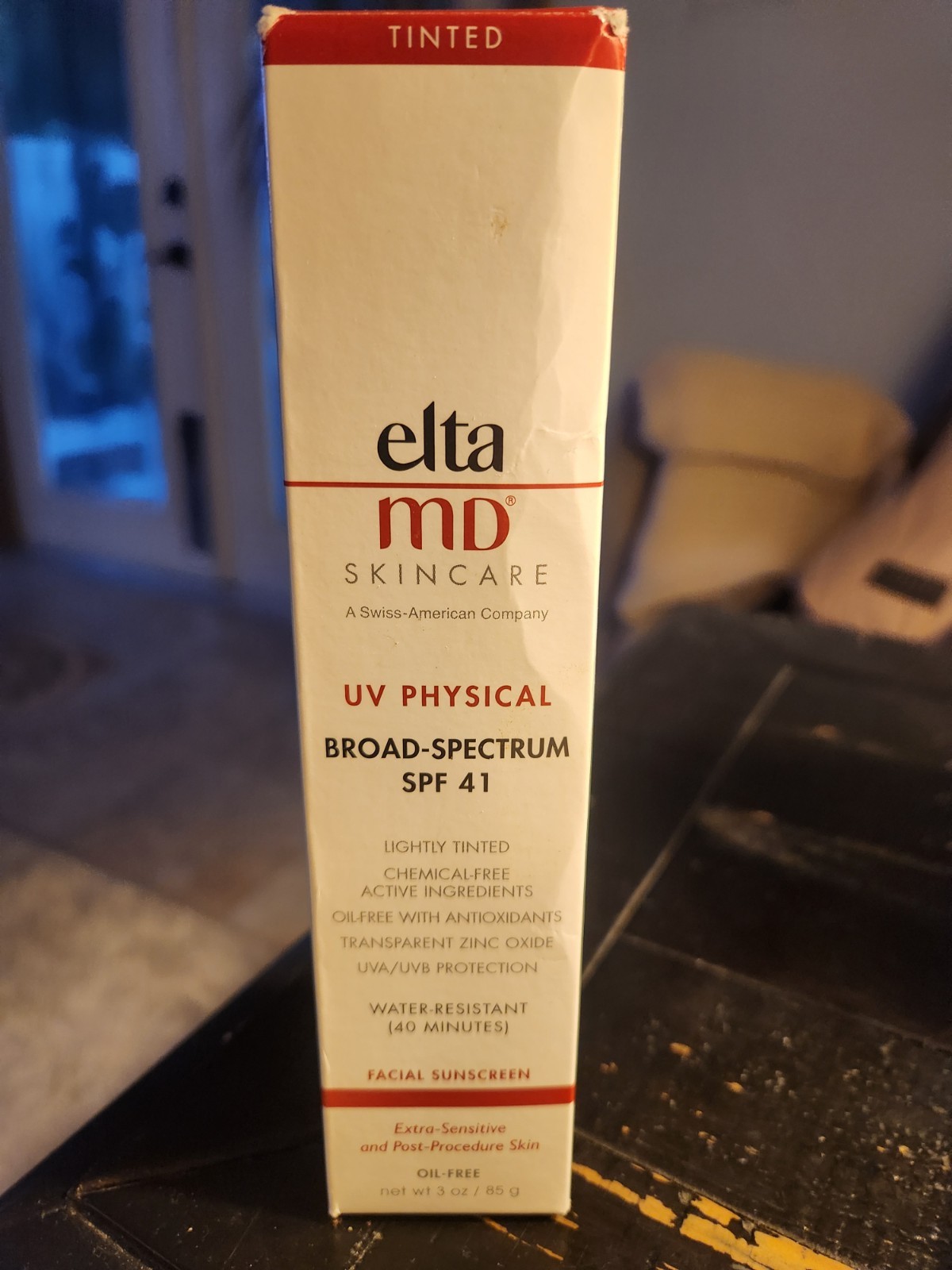 EltaMD UV Physical Tinted SPF 41 Sunscreen 3 oz Exp 02/2026