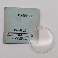 NOS G-S Acrylic Watch Crystal PA469-29 32.22MM Seiko 320W02AN