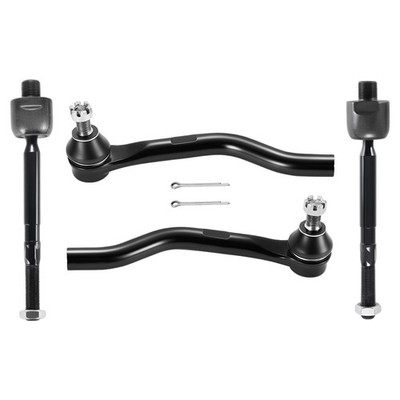 Front Inner Outer Steering Tie Rod End Set of 4 for Honda Insight 2019-2022 1.5L