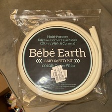 Bebe Earth Multi-Purpose Edges  8 Corners Guards Set Baby Safety Kit new 20ft