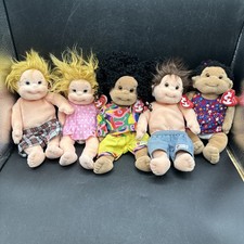 TY 10' Beanie Baby Kids Plush Dolls, 1994-1997, Lot of 5 retired