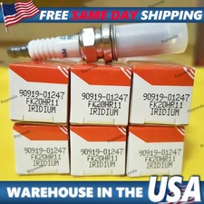 6Pcs OE 90919-01247 Genuine Factory Spark Plugs for ES350  Denso FK20HR1