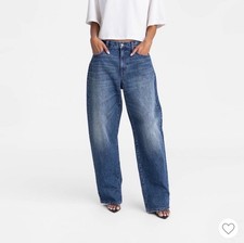 KBB by KAHLANA Women's Mid-Rise Wide Leg 'The Kahlana Jean' BRAND NEW