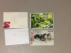 eight China mint postal stationery with pictures