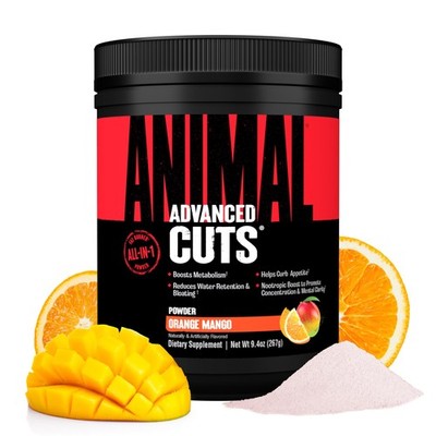 Animal Cuts Thermogenic Fat Burner Powder - Weight 42 Servings, Orange Mango 