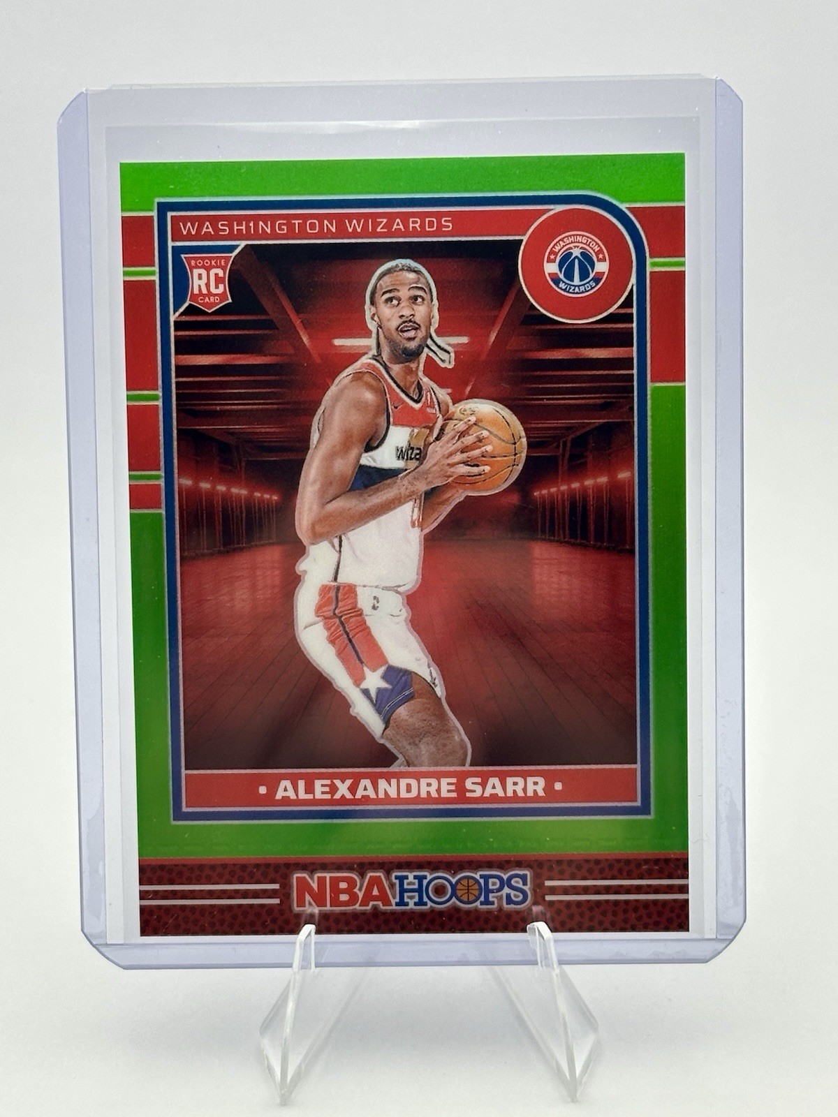 Alexandre Sarr 2024-25 Optic Rated Rookie #276 Lime Green /149 (RC)