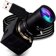 5mp USB with Zoom 5-50mm Lens Webcam Variable Focus PC Mini UVC USB2.0 USB wi...