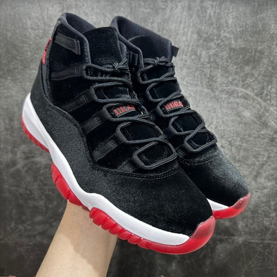#ad Nike Air Jordan 11 Retro Black Red Men’s High Top Sneakers Casual Shoes $259.00