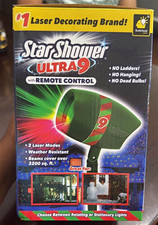 BulbHead Star Shower Ultra 9 Red/Green Laser Projector w/ Remote Outdoor