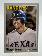 2024 Topps Archives #139 Michael Young Texas Rangers ⚾️