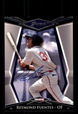 Signed Baseball Card Auto Reymond Fuentes 2011 TriStar Pursuit #27 Padres