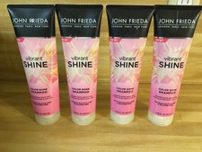 4 John Frieda Vibrant Shine Color Shine Shampoo 8.45 Oz Each 