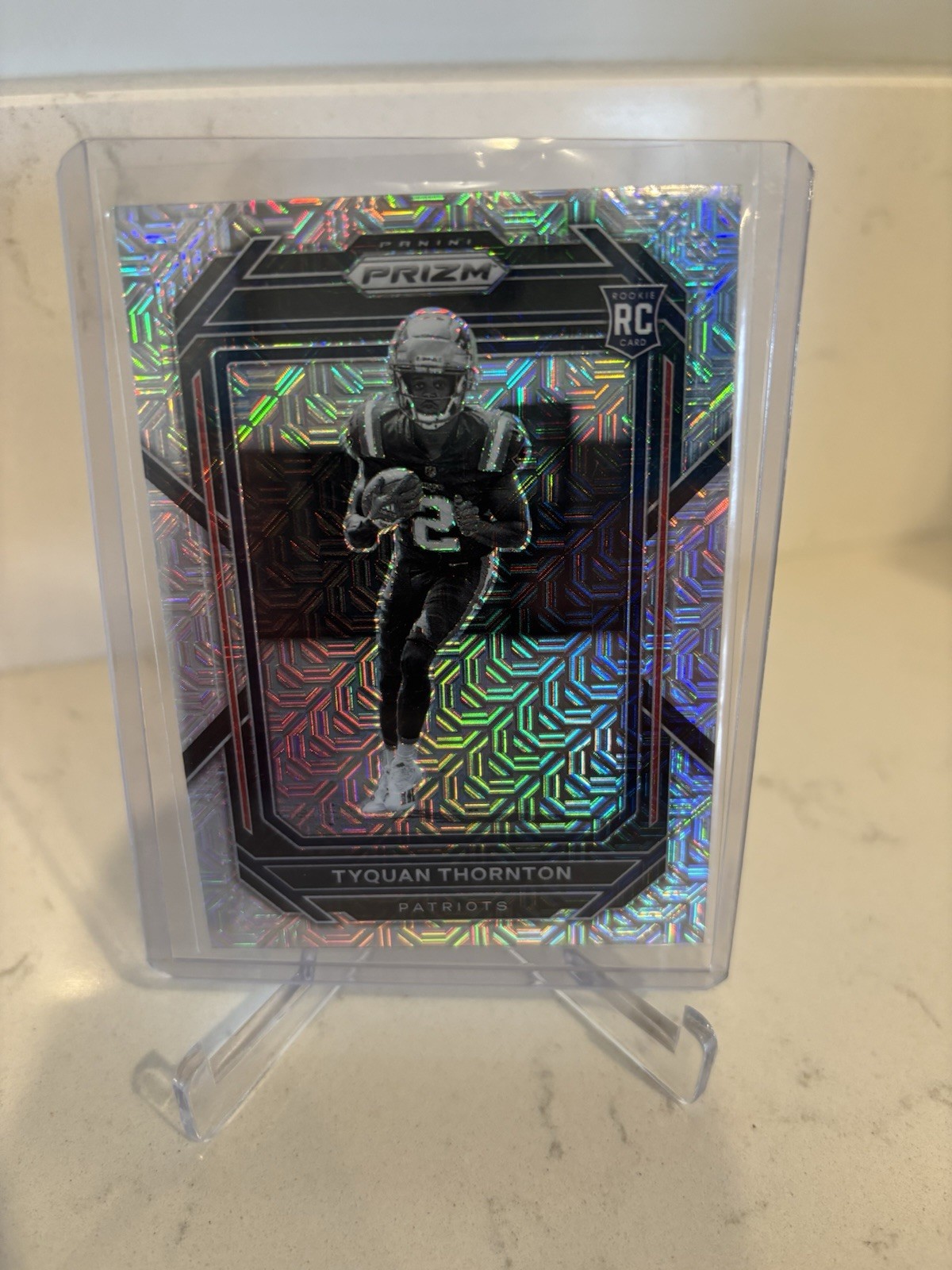 2022 Panini Prizm Tyquan Thornton RC Prizm Variation Mojo #328 Rookie SSP 14/25