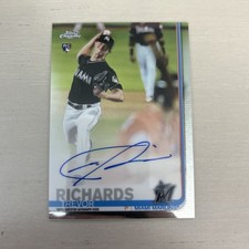 2019 Topps Chrome - Rookie Autographs Trevor Richards #RA-TR (AU, RC)