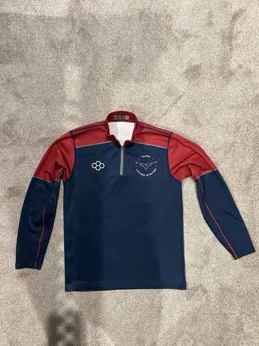 RHUDE Maglione Uomo Rude's Wrestling 1 4 Zip Warmup USA ?? Tg: M Vedi Foto!