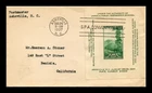 DR JIM STAMPS US SPA CONVENTION ASHEVILLE SOUVENIR SHEET FDC SCOTT 797 COVER