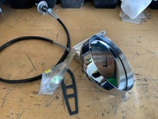 1965 Pontiac Gto Remote Chrome Mirror Lh Driver Side New Reproduction 1965 Pontiac Gto Remote Chrome Mirror Lh Driver Side New Reproduction