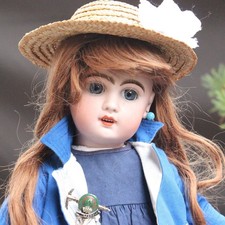 JUMEAU Steiner Robery doll dress with jacket hat underpants for 16" doll