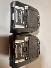 Lot of 2 Zebra ZQ320 Mobile Thermal Receipt Label Printers ZQ32-A0W01R0-00