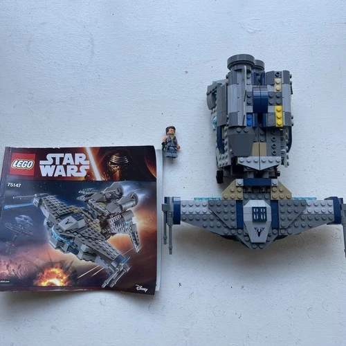 LEGO 75147 Star Wars Star Scavenger INCOMPLETE with Minifigure and Instructions