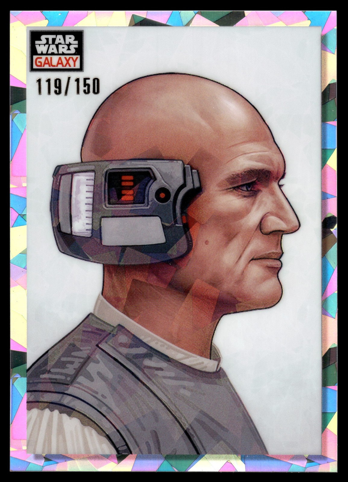 2023 Topps Star Wars Chrome Galaxy LOBOT ATOMIC REFRACTOR 119/150 #84