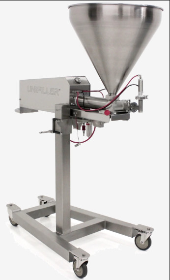 UNIFILLER Compact Mobile Depositer - rated for X-HOT food items (jelly/sauce)