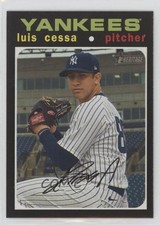 2020 Topps Heritage High Number Luis Cessa #686 0q5