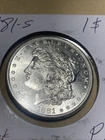 1881 S Morgan Silver Dollar- BU, PL Luster! Amazing Coin! NR