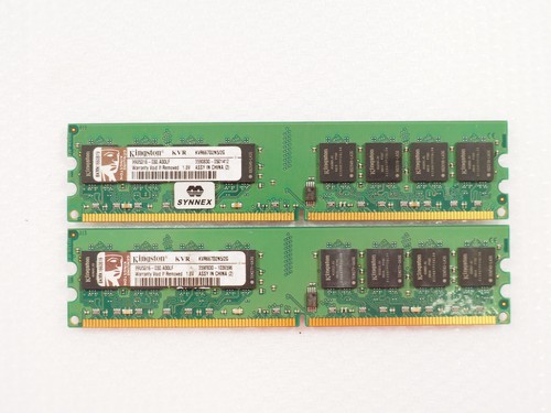 Lot De 3 RAM Kingston 2GB KTA-MB667/2G – 1.8V, Pour PC, Ouvert (jamais Utilisé)