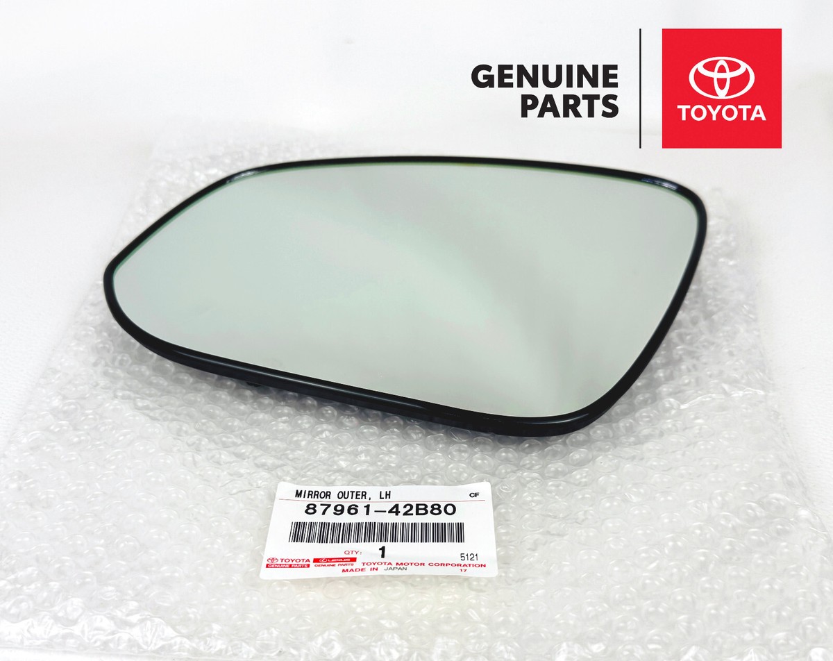 87961-42B80 MIRROR OUTER, LH GENUINE TOYOTA 8796142B80 NEW OEM | eBay