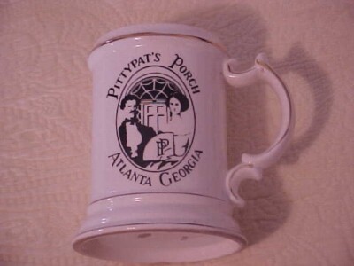 PITTYPAT'S PORCH, ATLANTA, GEORGIA Closed Restaurant  HANDLED MUG
