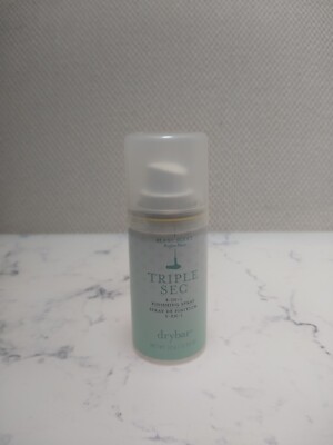 Drybar TRIPLE SEC 3-In-1 Finishing Spray Blanc Scent Refresh Hair .35 oz Mini