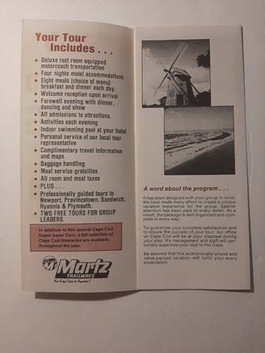 Vintage Martz Bus Pamphlets - Picture 8 of 8