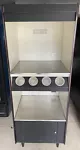 METAL MASTER 275D WHITE BOTTOM HOLDERS WITH 1 POWER OUTLET MICROWAVE / CONDIMENT