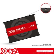 Ultra-Slim Memory Card Case Holder Storage Protector fits 4SD Cards Compact