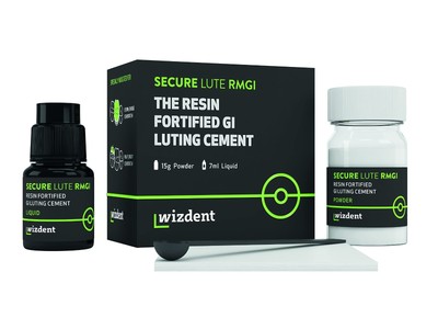 Wizdent Secure GIC Lute RMGI Resin Fortified Dental Glass Ionomer Luting Cement