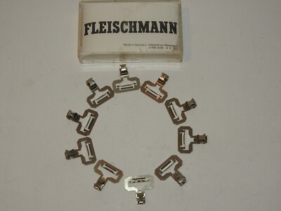 FLEISCHMANN #6431 HO SCALE 1 POLE CONNECTION TERMINAL 10 PCS.