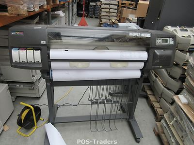 HP DesignJet 1000 1055CM C6075A 36'' Large Format Rolled Plotter Printer NETWORK