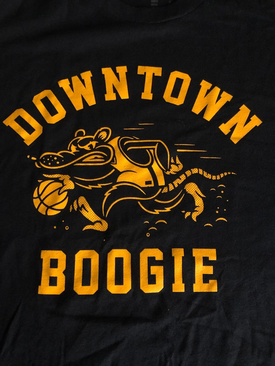 Adidas NBA Brooklyn Ballers Downtown Boogie Kanye Shirt Dark Navy