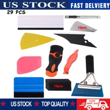 29x Window Tint Tools Kit Car Film Tinting Scraper Squeegee Vinyl Wrap Install
