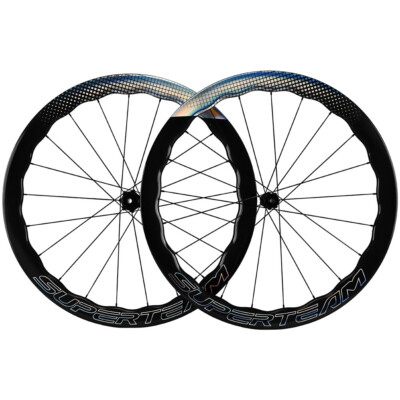 SUPERTEAM Road Disc Brake Wheelset 700C Carbon Wheels for CENTER