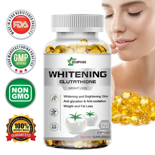 Skin Whitening Capsules - Skin Brightening Whitening, Antioxidant, Anti-Aging