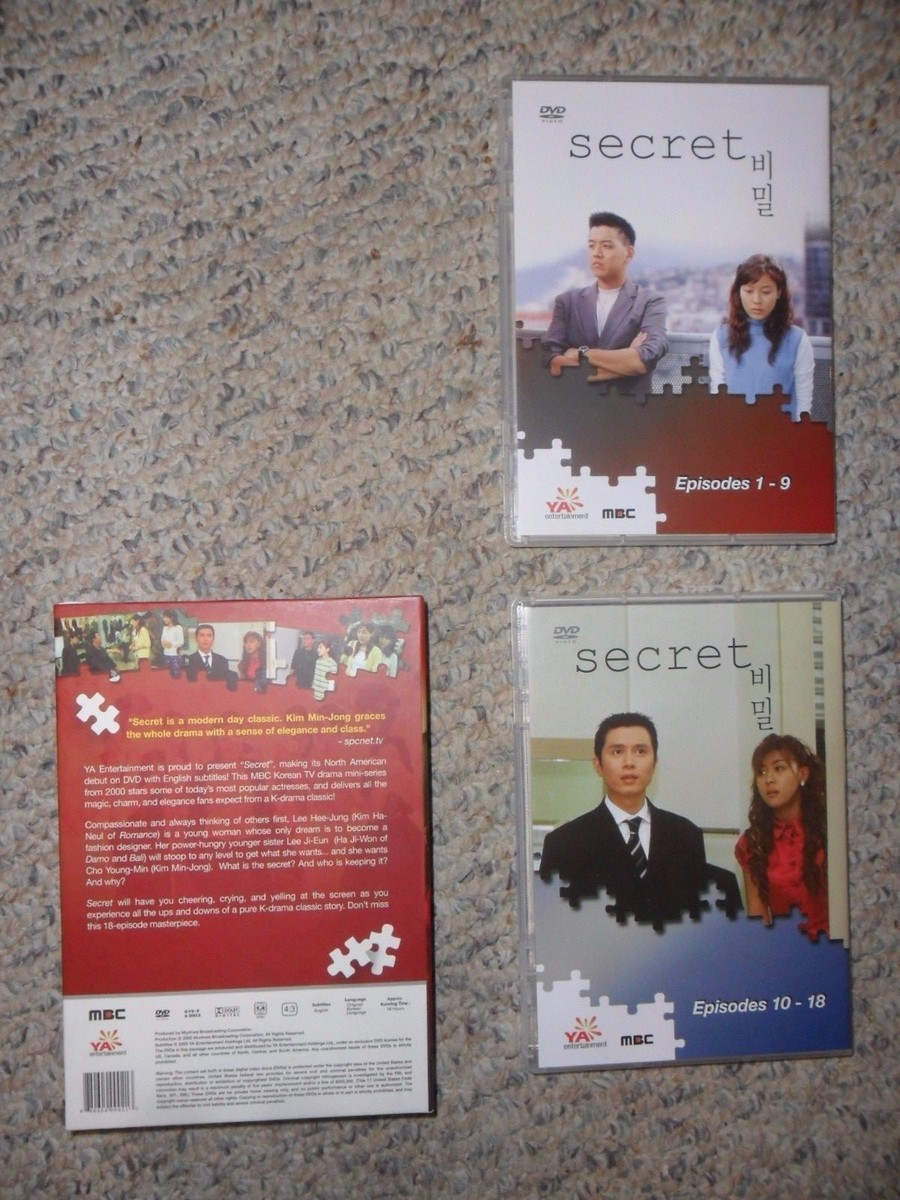Secret 2000 KOREAN DRAMA 6-DVD BOXSET w/English Subs HA JI-WON KIM