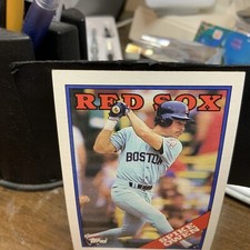 1988 Topps #733  Spike Owen    Boston Red Sox MLB Baseball Card