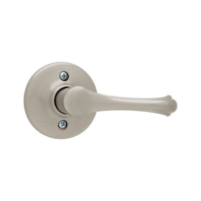 Kwikset Dorian Lever Half Dummy in Satin Nickel 94880-548