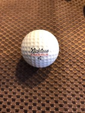LOGO GOLF BALL-VINTAGE NICKLAUS CHAMPION LIQUID CENTER MACGREGOR 4.