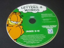 Garfield: It's All About Letters and Words Ages 3-4 PC, 2006 - Disc Only  