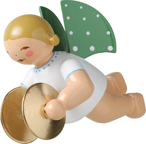Wendt & KüHn Engel Mit Becken, Schwebend 650/130/11 Advent Weihnachten Selten-image