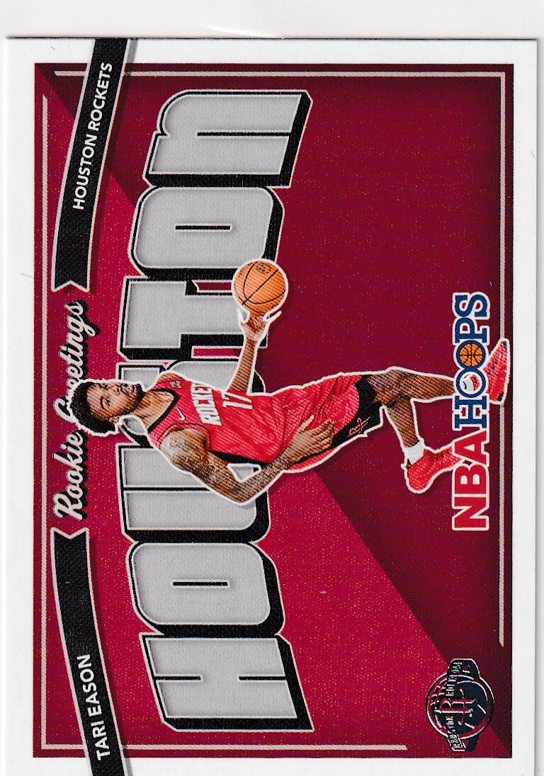 2022-23 NBA HOOPS ROOKIE GREETINGS RC TARI EASON HOUSTON ROCKETS JC-1873