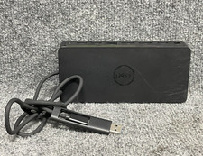 Dell Universal Docking Station D6000 Plug-and-Play USB-C USB 3.0 Ports - Black